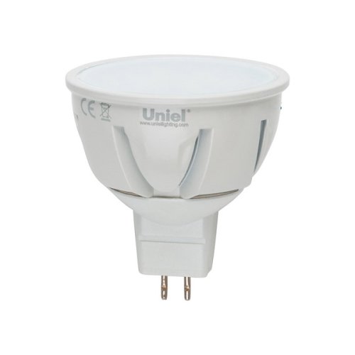Лампа светодиодная (низковольтная) Uniel LED-MR16-5W/NW/GU5.3/FR ALP01WH 12В 5Вт 4200К картинка 